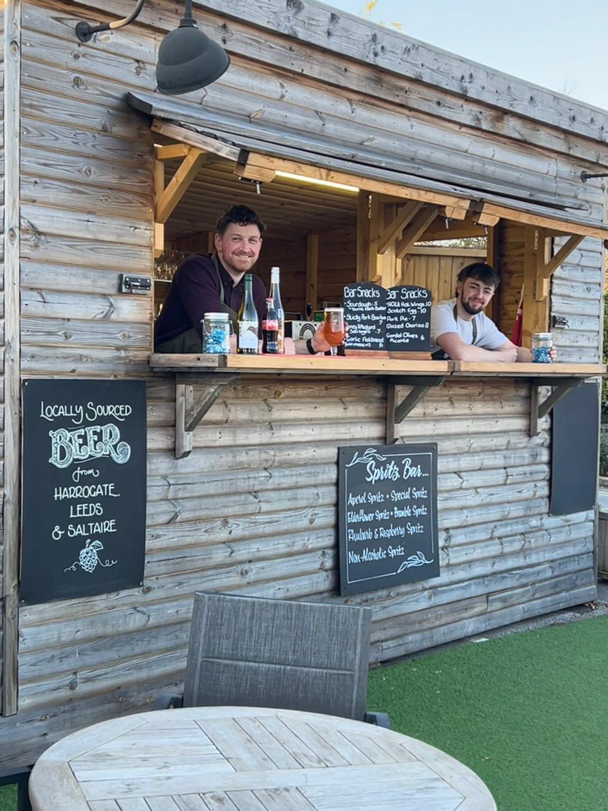 Outdoor Bar Opening Weekend